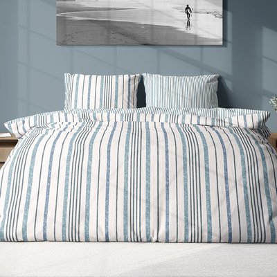 Parure housse de couette coton Lyocell, Calanque C DESIGN HOME TEXTILE