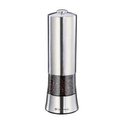 Moulin à poivre électrique   18 cm en inox-GERA ZASSENHAUS
