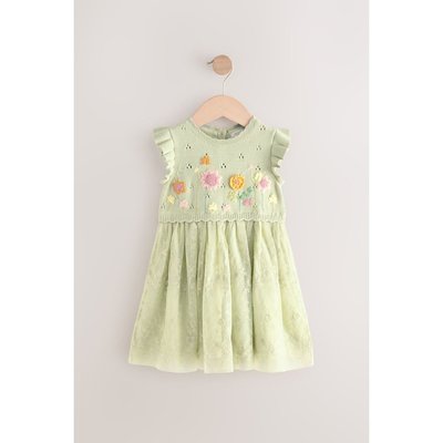 Robe en mesh à fleurs NEXT