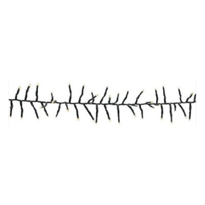Guirlande Led Grappe 9m Animee Blanc Chaud Tres Lumineuse MILLUMINE