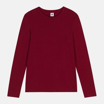 T-shirt donna "l'iconique" in cotone maniche lunghe PETIT BATEAU