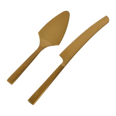 Pelle À Tarte Et Couteau - Equip - Or ABSOLUMENT MAISON