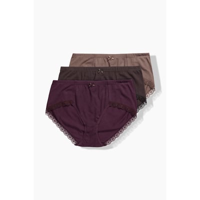 Lot de 3 culottes taille haute ULLA POPKEN