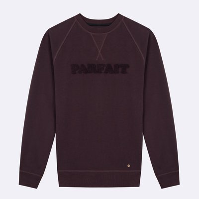 Sweat col rond coton et coton recyclé DARNEY FAGUO