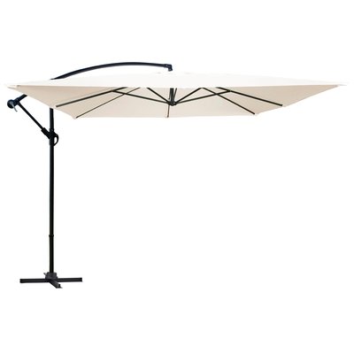 Parasol déporté carré 3x3m, GENOVA OVIALA