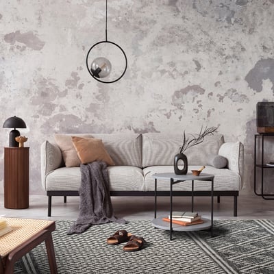 Tapis salon motif croisillons MEDIA CROISILLONS THE DECO FACTORY