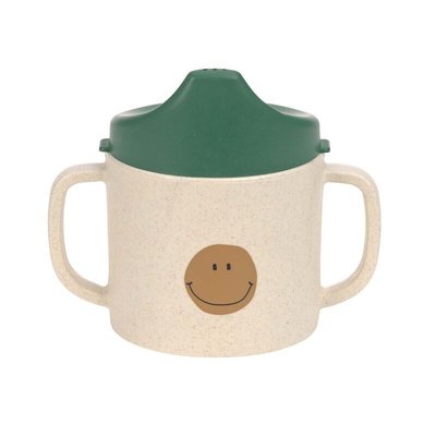 Tasse d´apprentissage PP/Cellulose Happy Rascals Smile vert LASSIG