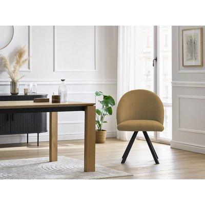 Chaise velours côtelé, LALIE BOBOCHIC