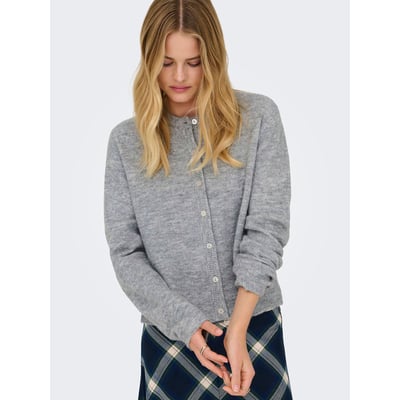 Crew Neck Buttoned Cardigan ONLY