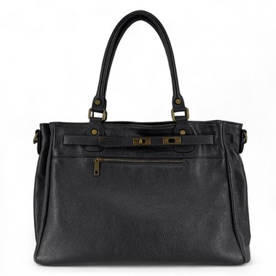 Grand sac cabas en cuir grainé JANET OH MY BAG