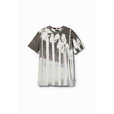 T-shirt photo palmiers DESIGUAL