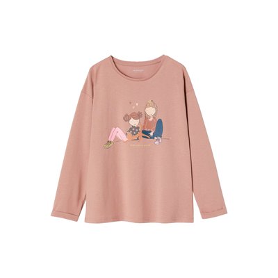 Tee-shirt "Egérie" détails fantaisie manches longues VERTBAUDET