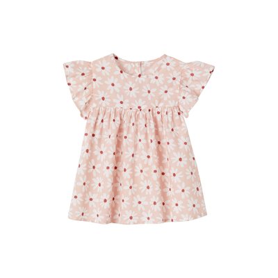 Blouse imprimée manches courtes à volants VERTBAUDET