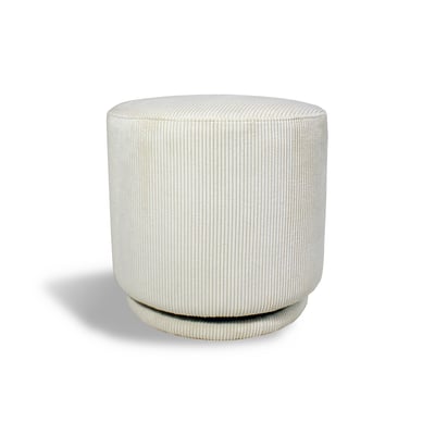 Pouf pivotant en velours cotelé NOW'S HOME