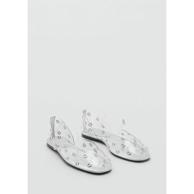 Chaussures vinyle œillets MANGO