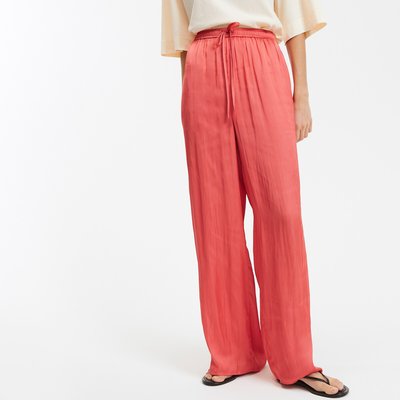 Pantalon large et fluide, taille élastiquée LA REDOUTE COLLECTIONS