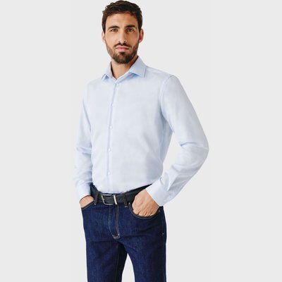 Chemise Regular fit sans repassage en twill de coton ACROSS