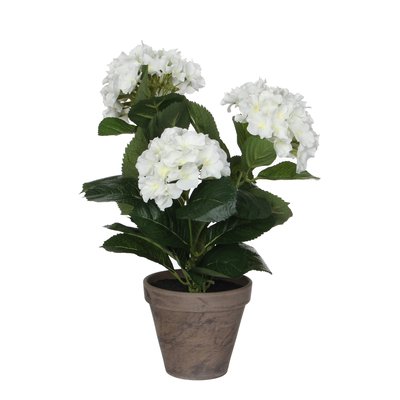Plante artificielle Ø35 cm HYDRANGEA MICA DECORATIONS