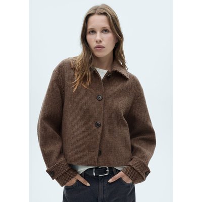 Veste en laine bouillie promod best sale