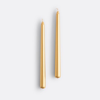 Lot de 2 bougies lisses H25 cm, Caspar LA REDOUTE INTERIEURS