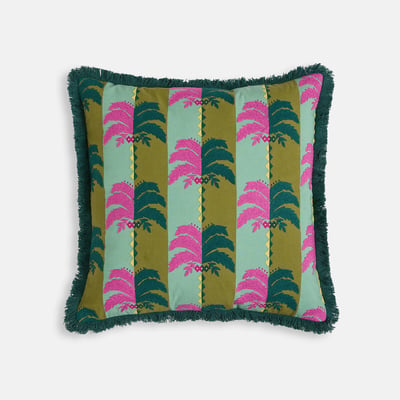 Housse de coussin, percale de coton, 45 x 45 cm, ROSA LA REDOUTE INTERIEURS