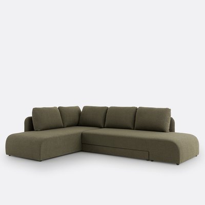 Canapé angle convertible bouclette, Gina LA REDOUTE INTERIEURS