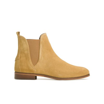 BOOTS-BOTTINE croûte velours HARPER 5 KOST