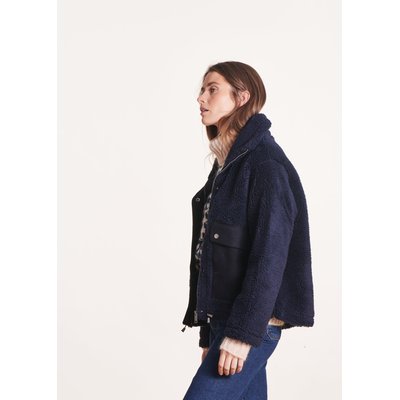 Blouson oversize bouclette LA FEE MARABOUTEE