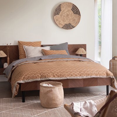 Nairobi Graphic 100% Cotton Percale 200 Thread Count Duvet Cover LA REDOUTE INTERIEURS