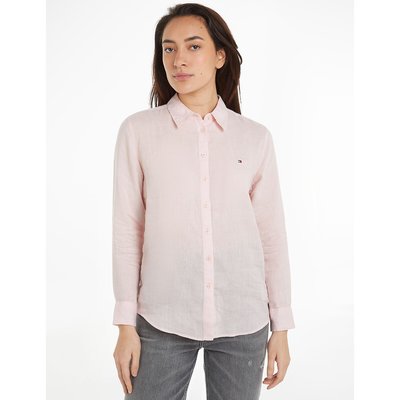Chemise lin manches longues TOMMY HILFIGER