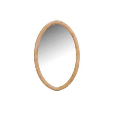 Miroir ovale en bois naturel AUBRY GASPARD