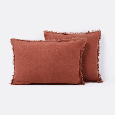Housse de coussin lin lavé, Linange LA REDOUTE INTERIEURS