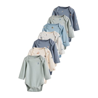 Body à manches longues bébé, lot de 7 NEXT