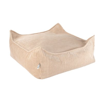 Pouf enfant carré velours côtelé OTTO WIGIWAMA