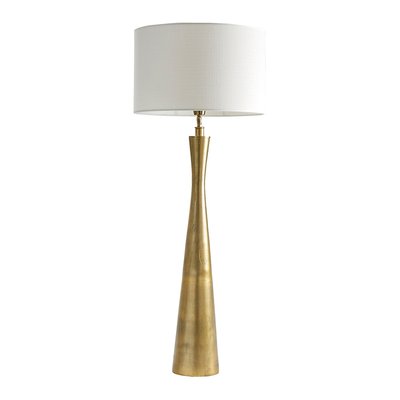 Pied de lampe en métal BLANC D’IVOIRE