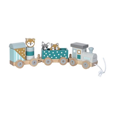 Petit train les animaux du zoo  étoiles KINDSGUT