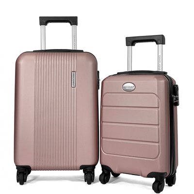 Lot 2 valises cabines rigides dont une 55cm et une underseat XS 45cm DAVID JONES