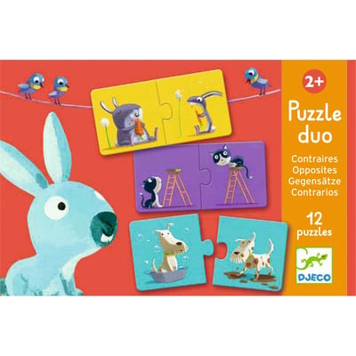 Puzzle Duo Contraire DJECO