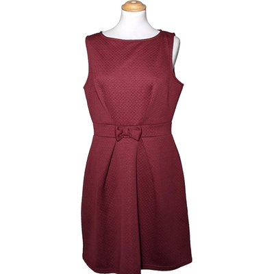 Robe bordeaux naf naf clearance