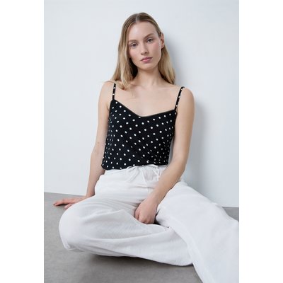 Pantalon en coton nid d'abeille CONNY ETAM