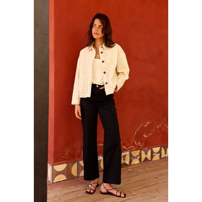 Veste col chemise imprimé ethnique VIRGINIE LA PETITE ETOILE