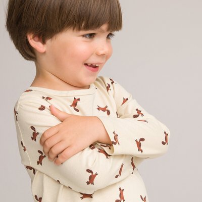 Confezione da 3 T-shirt maniche lunghe LA REDOUTE COLLECTIONS