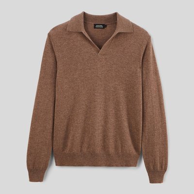 Pull col v en mélange laine et cachemire MONOPRIX