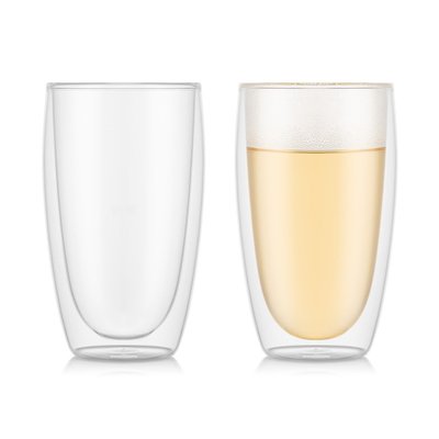 Bodum 0.45 L Transparent PAVINA Set 2 verres BODUM