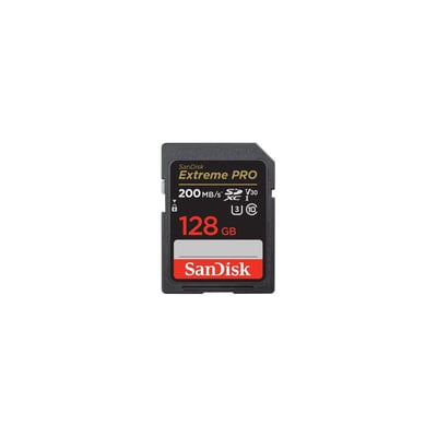 Carte SD 128GO Extreme Pro  SDXC UHS-I SANDISK