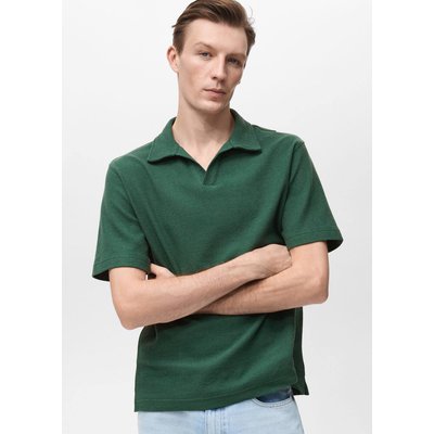 Polo texturé regular-fit MANGO MAN