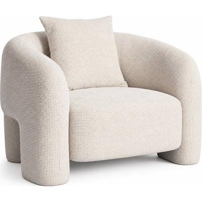 Fauteuil lounge tissé enveloppant RECOLLECTION