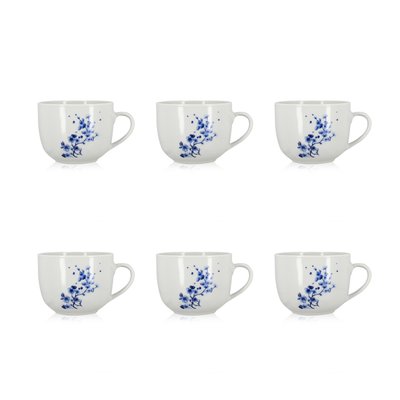 Lot de 6 jumbos en porcelaine 48cl, CENTAUREE NOVASTYL