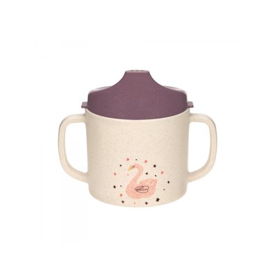 Tasse d´aprentissage Tiny Farmer Mouton/Oie bleu  PP/Cellulose LASSIG