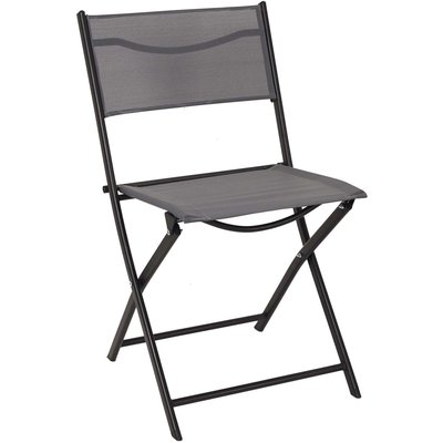 Chaise de jardin pliable en acier Elba CMP